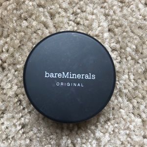 Unopened foundation bare minerals